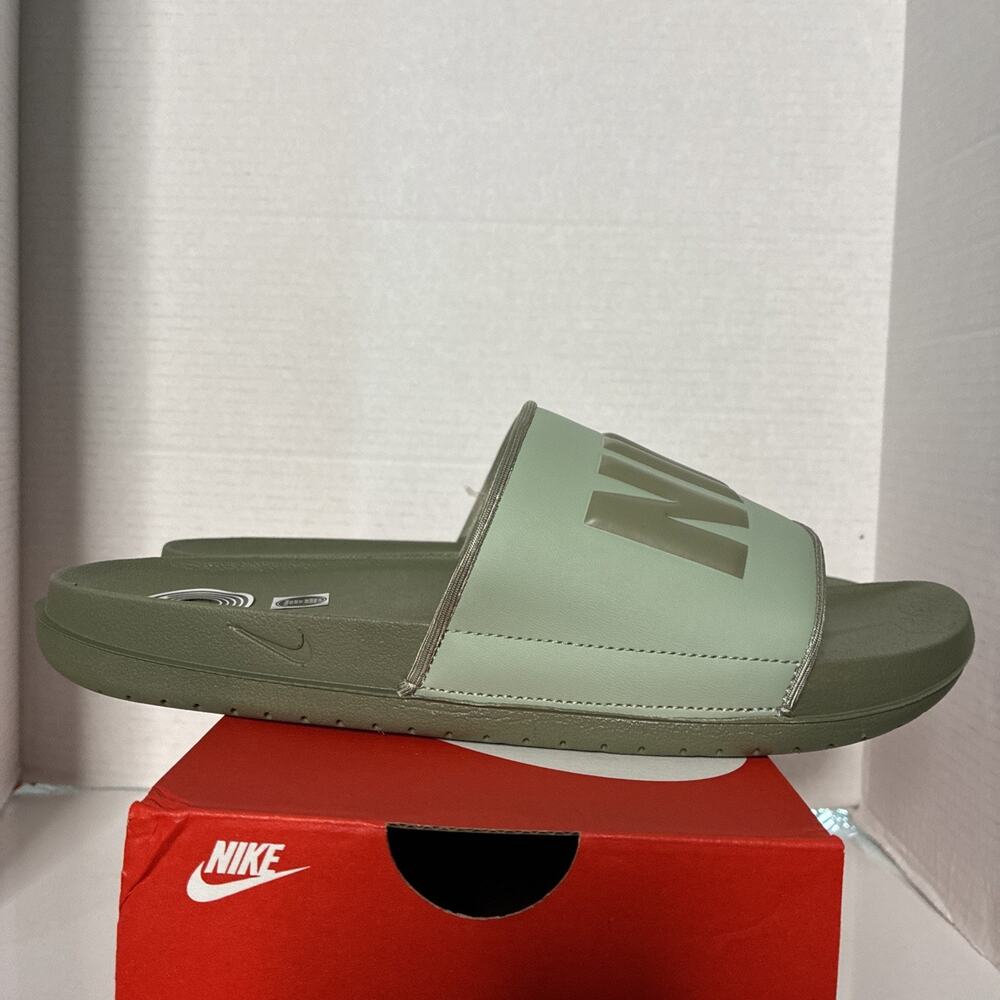 Nike Offcourt Slides Slip-On Sandals BQ4639-304 Olive Men’s Size 11 NEW